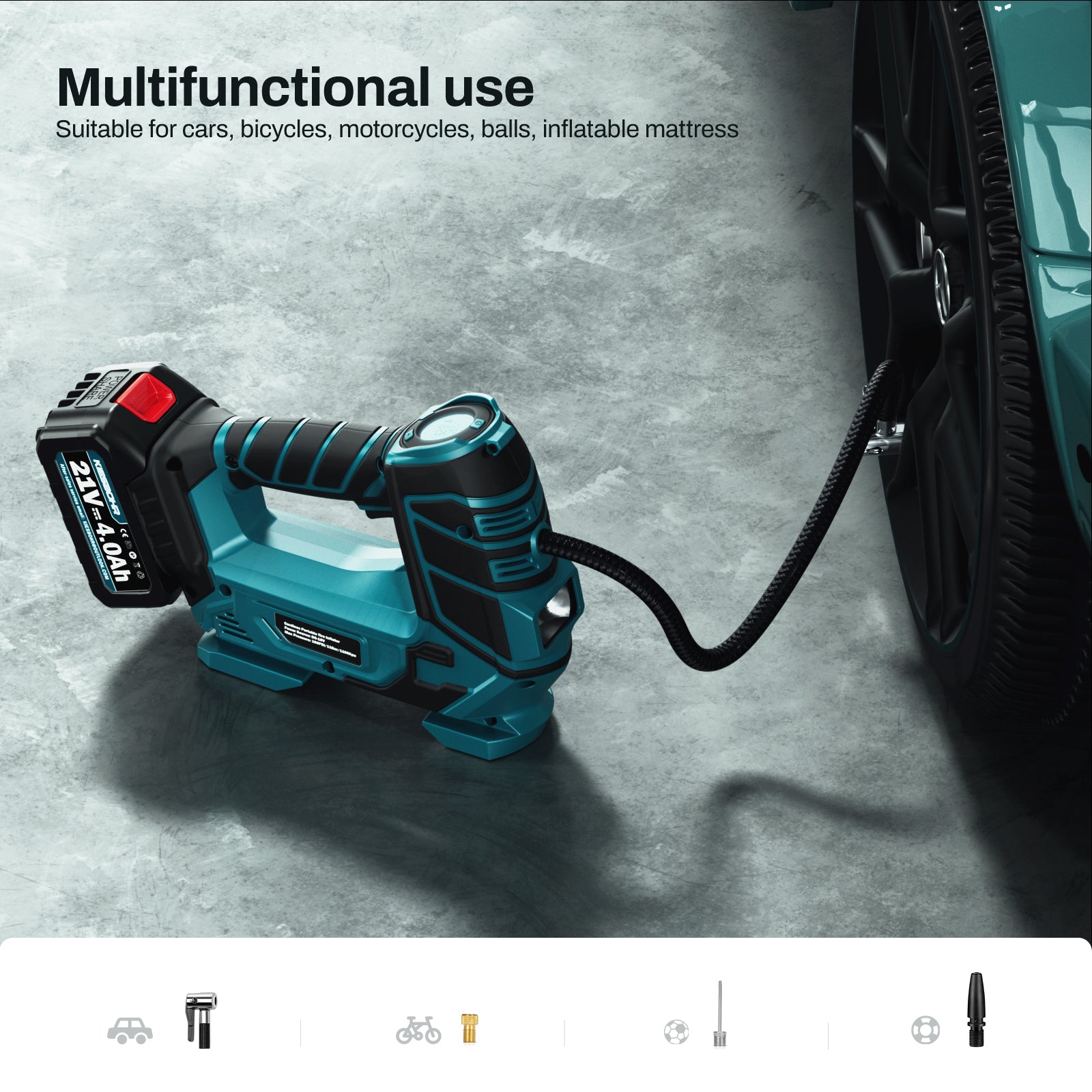 KIESBOHR Telescopic Cordless Tree Pruner – Compatible with Makita 18V Battery - My Store