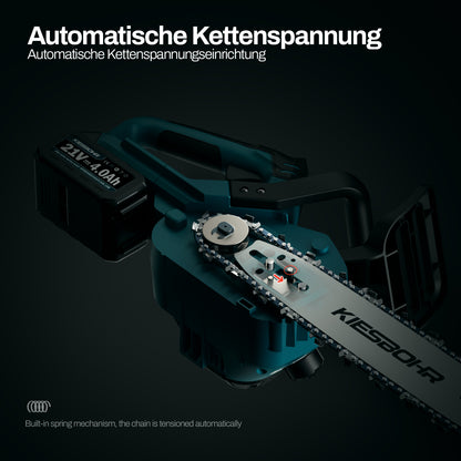 KIESBOHR CSX001 30cm brushless cordless chainsaw with automatic chain lubrication - My Store