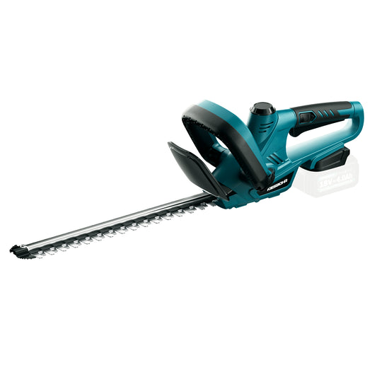 Compatible with Makita 18V battery: This garden cordless hedge trimmer is compatible with Makita 18V battery, not with G-series battery. Protection against undervoltage, overload and overheating.