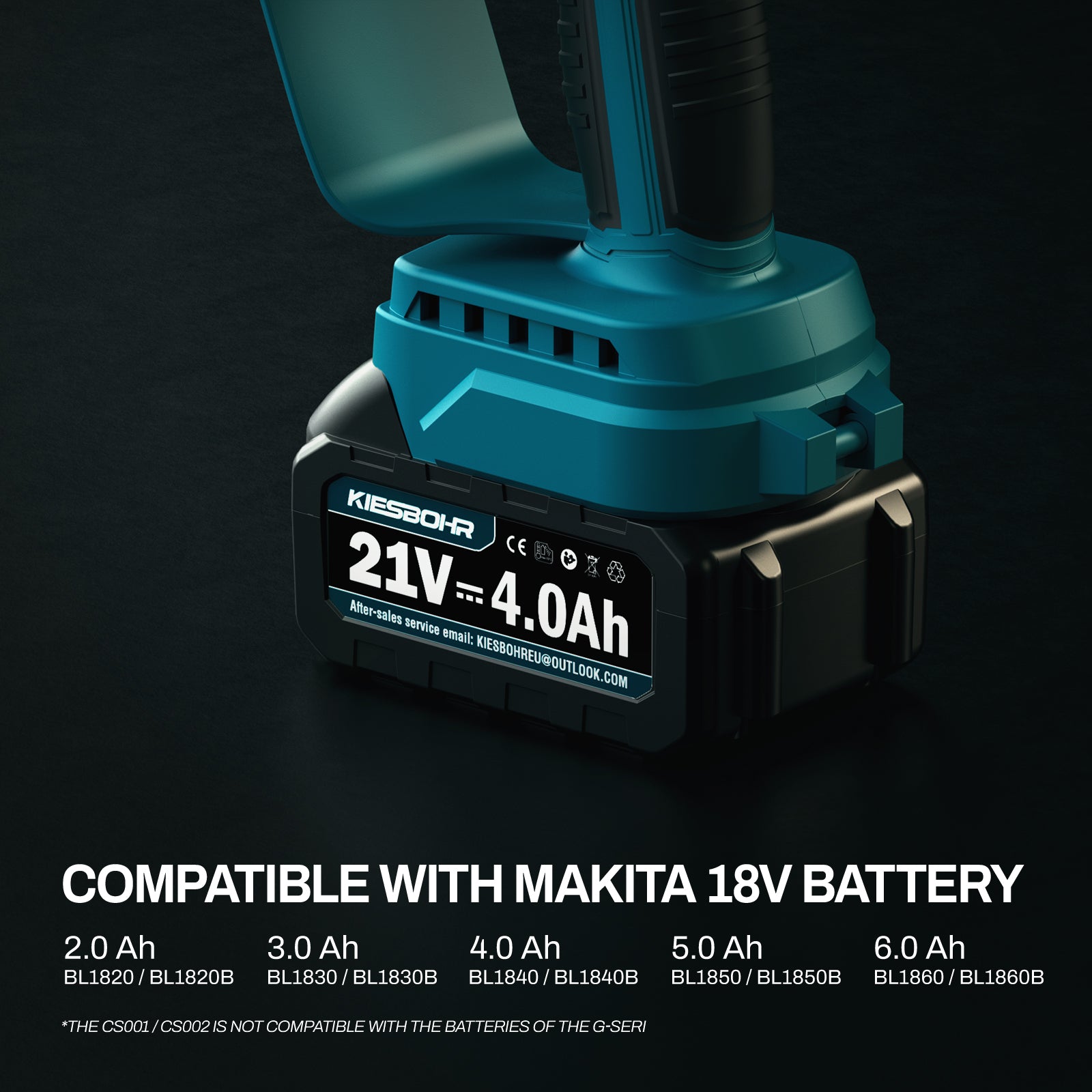 KIESBOHR 8-Inch Brushless Cordless Chainsaw – Makita 18V Compatible - My Store